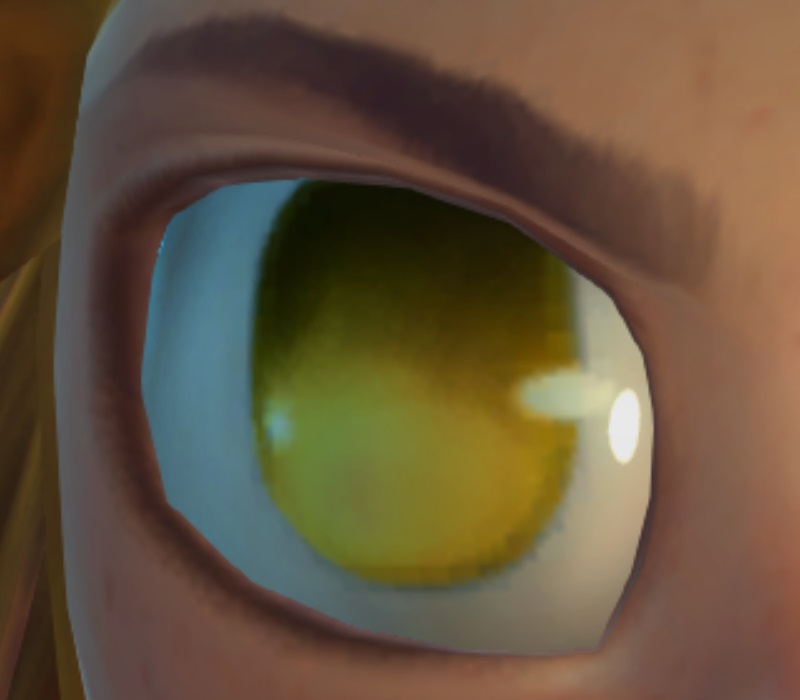 Aurin stares into your soul.